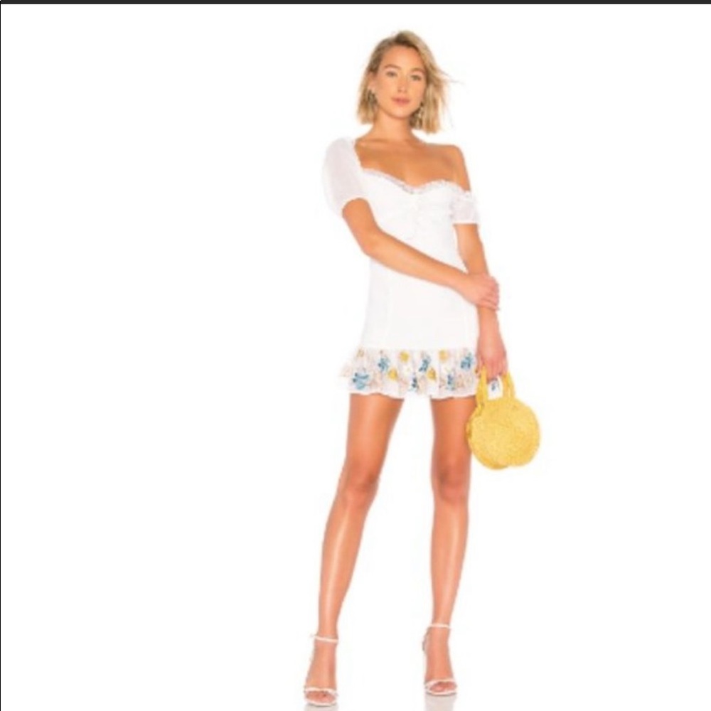 House of Harlow 1960 x REVOLVE Teddy Ivory Dress